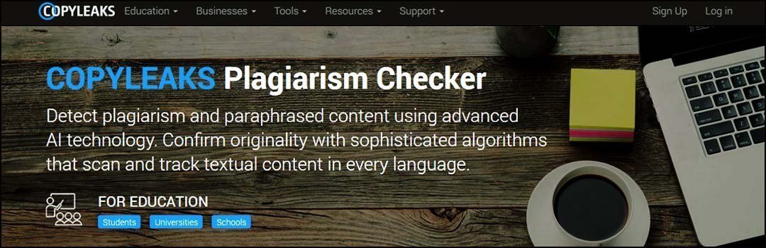 CopyLeaks - Online Plagiarism Checker