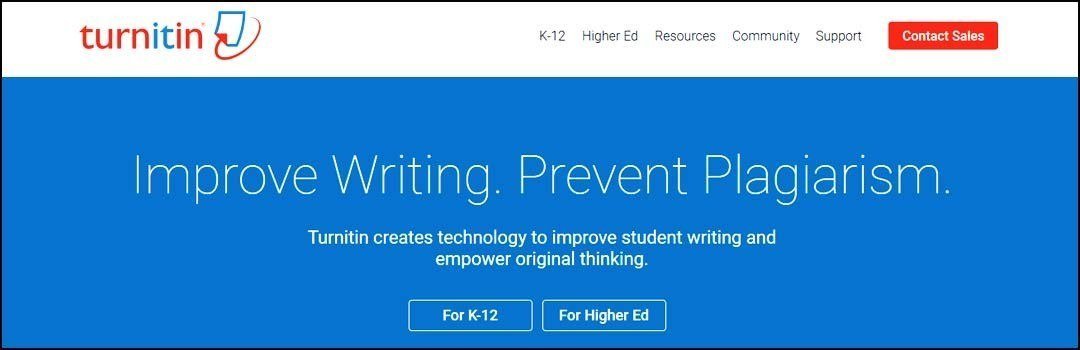 THE BEST ONLINE PLAGIARISM CHECKERS AVAILABLE Turnitin
