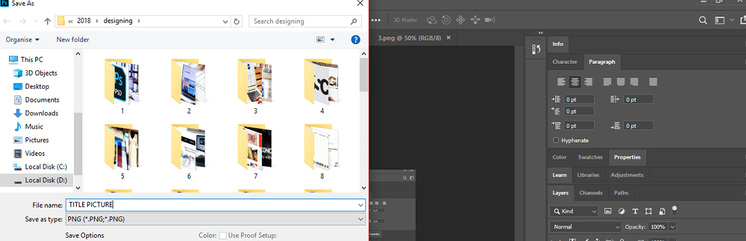 20.Save your work how to convert low resolution graphics to high resolution