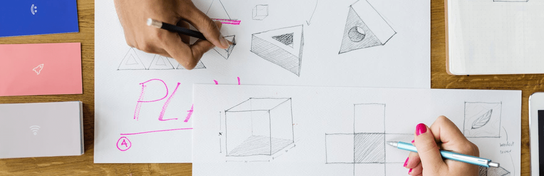 Pick a dimension for your geometric artwork